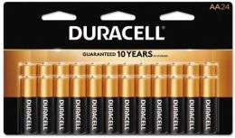 DURACELL CopperTop Alkaline Batteries with Duralock Power Preserve Technology