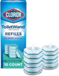 Clorox ToiletWand Toilet Cleaner Refills 10 Ct, Bundle of 3