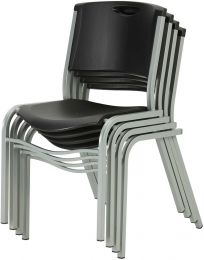 LIFETIME Stacking Chair 4-Pack
