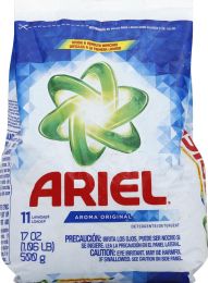 ARIEL Powder Detergent 17 Ounce, Bundle of 2