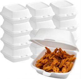 Mr Miracle Foam Containers 6X6 50 Count, 6X6, Bundle of 2