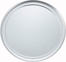 Winco 19" Wide-Rim Aluminum Pizza Pan Aluminum, Bundle of 3