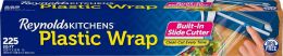 Reynolds Kitchens Clear Plastic Wrap Plastic, Bundle of 6