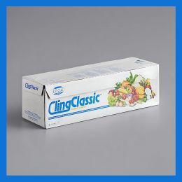 Pokanic Cling Classic Plastic Wrap 18 in x 2000 Plastic 18 in, 2000 ft