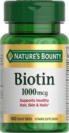 Nature's Bounty Biotin, Bundle of 3