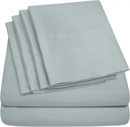 Sweet Home Collection 6 Piece Bed Sheet Set 6 Piece, Bundle of 2