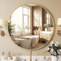 NEWBULIG 30 Inch Round Wall Mirror 30 Inch