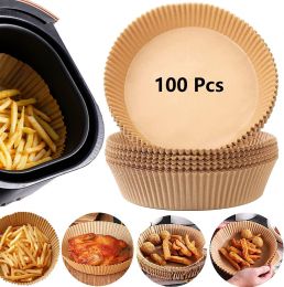 TOGOO Air Fryer Paper Liners 6.3 inch, Bundle of 3
