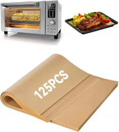 TCSNOE 125PCs Air Fryer Paper Liners Compatible with Nuwave, Bundle of 2