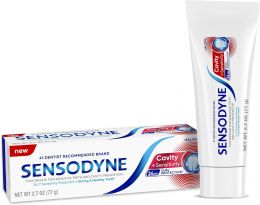 Sensodyne Cavity + Sensitivity Toothpaste 2.7 oz, Bundle of 5
