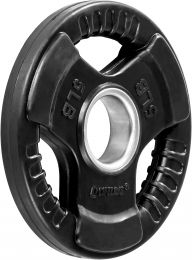 Lifeline Fitness Rubber Grip Plates For Olympic Barbell 45 LB, Bundle of 2