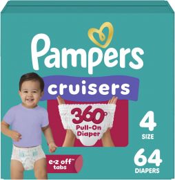 Pampers Diapers 64 Count