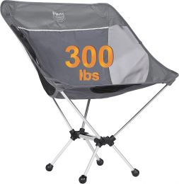 TIMBER RIDGE Lightweight Highback Compact Folding Chair - Portable Comfort Portable 300 lbs