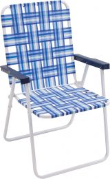 CAMP&GO Rio Brands High-Back Folding Web Lawn Chair