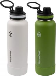 ThermoFlask Bottle with Stainless Steel 2 Pack, 40 oz, Bundle of 2