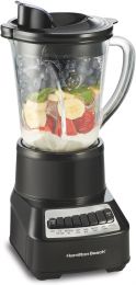 Hamilton Beach Wave Crusher Blender for Smoothies With 40 Oz Glass 40 Oz