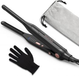 wavytalk 0.3" Pencil Flat Iron Small Straightener for Short