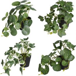 Yoratee Artificial Plants Set of Set of 4, Bundle of 3