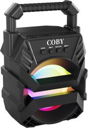 Coby Portable Karaoke Speaker & Wireless Rechargeable Portable, Bundle of 2