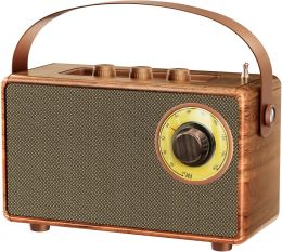 FREEFISH Portable Retro Speaker Bluetooth Wireless Portable