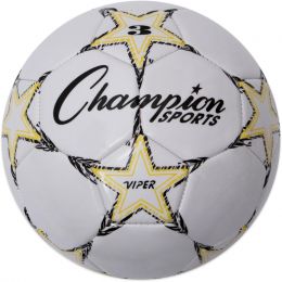 Champion Sports Viper Soccer Ball –, Bundle of 3