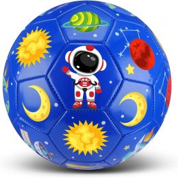 HyDren Kids Cartoon Size 3 Soccer Ball with, Bundle of 3