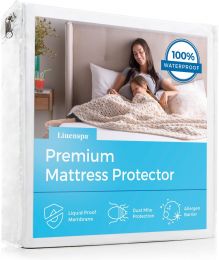 Linenspa Waterproof Mattress Protector Waterproof, Bundle of 2