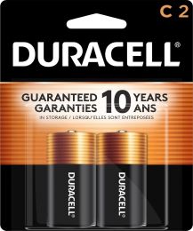 DURACELL Coppertop C Batteries 2 Count, Bundle of 3