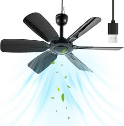 bestmoument Portable USB Ceiling Fan Portable, Bundle of 2
