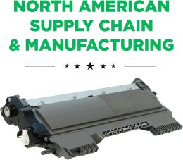 Clover Remanufactured Toner Cartridge Replacement for Brother TN420, Bundle of 3