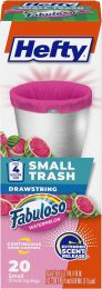 Hefty 4 Gallon Small Trash Bags 20ct, 4 Gallon, Bundle of 6