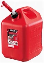 5 gal. Gasoline Can with Spout Red #5610 (Each)