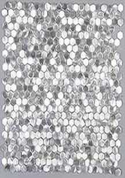 TILE-W MOSAIC 32X30CM ALU SLVR (Each)
