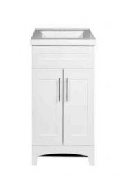 24" White Shaker Vanity Combo (Each)