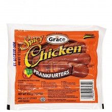 GRACE FRANKS CHICKEN SPICY 450g