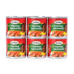 Grace Regular Vienna Sausage 6 Units / 140 g / 5 oz
