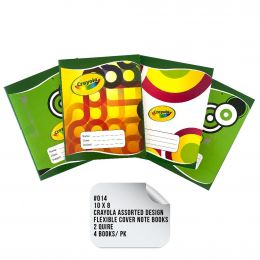 Crayola Flexible Notebooks 4 Units