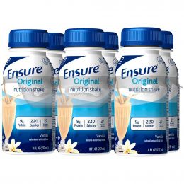 Ensure Vanilla Flavored Nutritional Shake with 27 Vitamins and Minerals 6 units / 8 oz / 237 ml