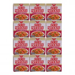 Nissin Cup of Noodle Beef 12 Units / 64 g / 2.25 oz