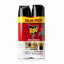 Raid Ant and Roach Spray 2 Units / 518 mL / 17.5 oz