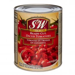 S&W Canned Diced Tomatoes 2.9 kg / 102 oz