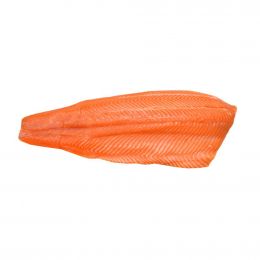 Selection Frozen Skinless Boneless Salmon Fillets Vacuum Packaged