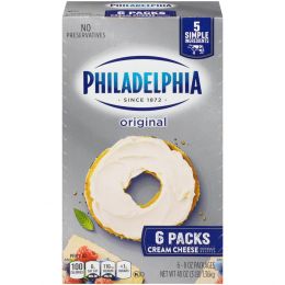 Philadelphia Cream Cheese 6 Units / 227 g / 8 oz