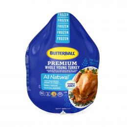 Butterball Whole Turkey 4.5 kg - 5.4 kg / 10 lb - 12 lb