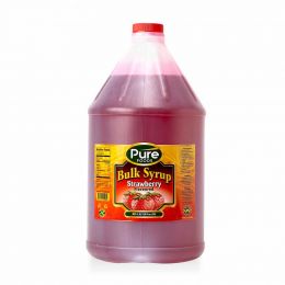 Pure Foods Syrup Strawberry 3.78 L / 1 gal