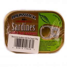 Brunswick Hot Pepper Sardines 5 Units / 106 g / 3.7 oz