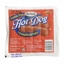 Grace American Hot Dog Sausages 900 g / 31.7 oz