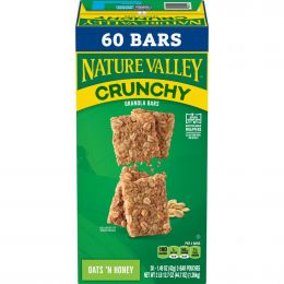 Nature Valley Crunchy Oat and Honey Bars 100% Natural 30 Units / 42 g