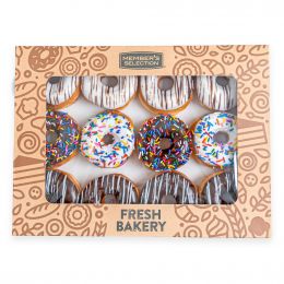 Selection Freshly Made Assorted Doughnuts 12 Units