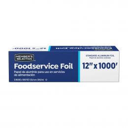 Selection Aluminum Foil 30.5 cm x 304.8 m / 12" x 1000'